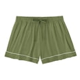 thumbnail image 8 of DreamMark Women's 2-Piece Short Sleeve and Short Notch Collar Pajama Set, 8 of 12