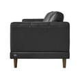 thumbnail image 3 of Society Den Hanson Leather Sofa, Assorted Colors, 3 of 9