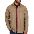 thumbnail image 1 of Coleman Men's Fleece Lined Canvas Shirt Jacket, 1 of 7
