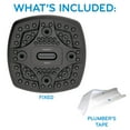 thumbnail image 6 of Oxygenics Square 6-Setting Fixed Shower Head (Assorted Colors), 6 of 13