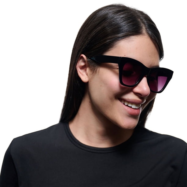 Christian Siriano Pink and Black Oversized Sunglasses Christian Siriano Rx main image 4
