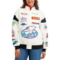 thumbnail image 4 of Women's Character Patch Moto Jacket, 4 of 9
