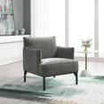thumbnail image 1 of Gatsby Modern Stain-Resistant Velvet Accent Chair, Assorted Colors, 1 of 14