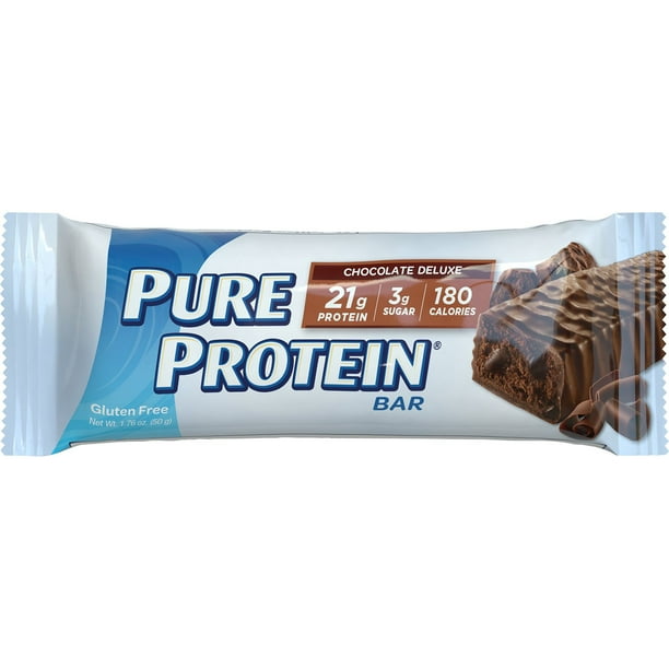 Pure Protein Bars Gluten Free, Chocolate Variety Pack 23 ct