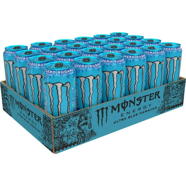 Monster Energy Ultra Blue Hawaiian, 16 fl. oz., 24 pk. - Samsclub.com