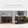 thumbnail image 4 of Member’s Mark Ridley Media Fireplace Console, Brown, 4 of 10