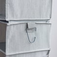 thumbnail image 6 of We Think Storage Set of 4 Attachable Three-Shelf Hanging Closet Organizers, Assorted Colors, 6 of 6