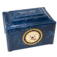 thumbnail image 2 of Titan Casket Military Marble Cremation Urn, 2 of 2