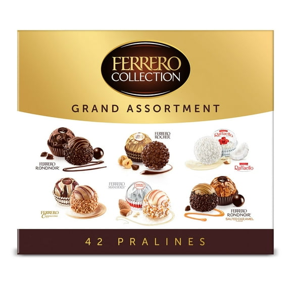 Ferrero Collection Grand Assortment, Gourmet Chocolates, 42 ct.