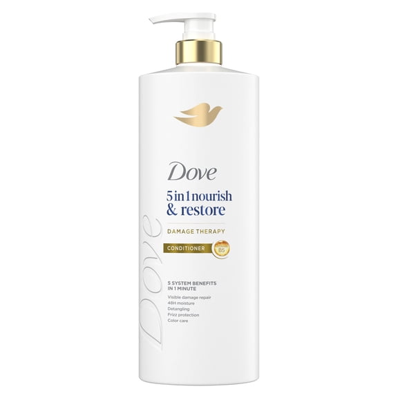 Dove Nourish & Restore 5-in-1 Conditioner, 33.8 fl. oz.