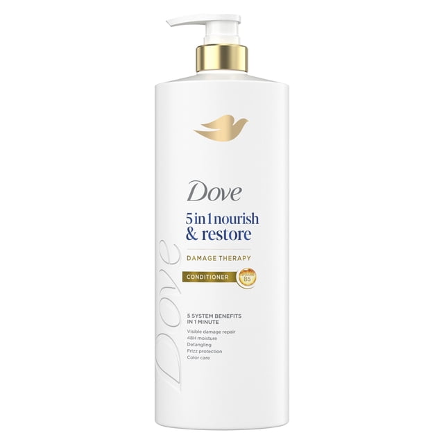 Dove Nourish & Restore 5-in-1 Conditioner, 33.8 fl. oz.
