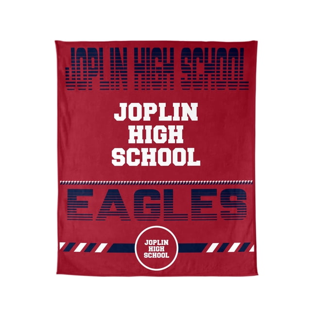 Logo Brands Joplin High School 60"x70" Super Plush Blanket