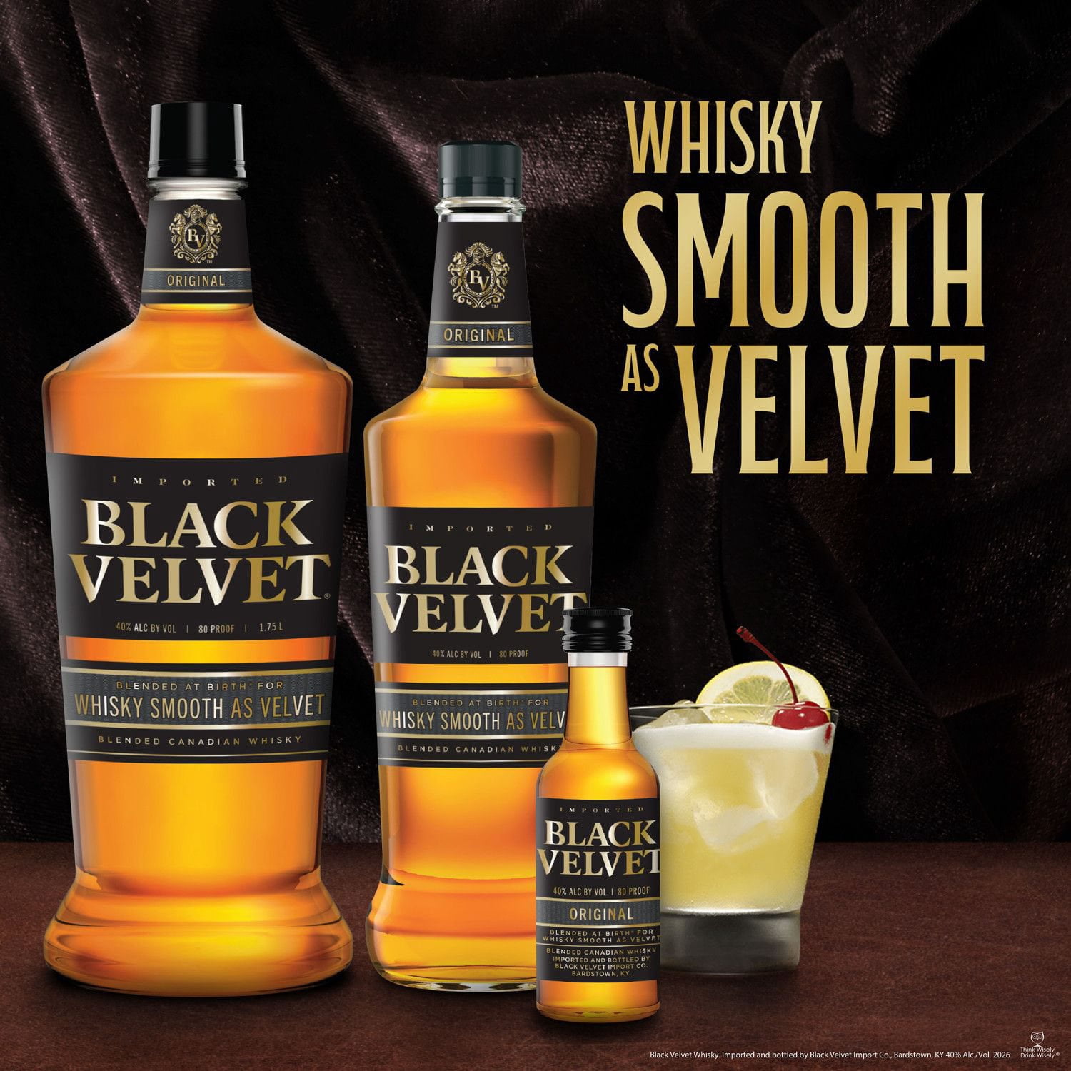 Black Velvet Canadian Whisky, 1.75 L - Samsclub.com