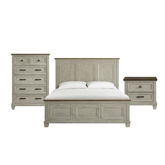 Society Den Bloomfield King Panel Bedroom Set, Assorted Sets