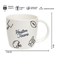 thumbnail image 4 of Logo Brands Houston Texans 18oz Playmaker Mug Bundle, 4 of 5