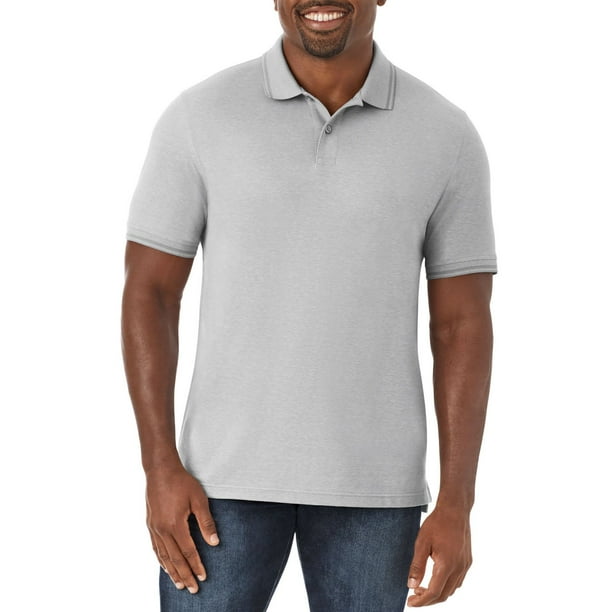 MARK & LONA Akahai polo メンズ グレー 48 Member's Mark Men's Stretch Pique Polo - Samsclub.com