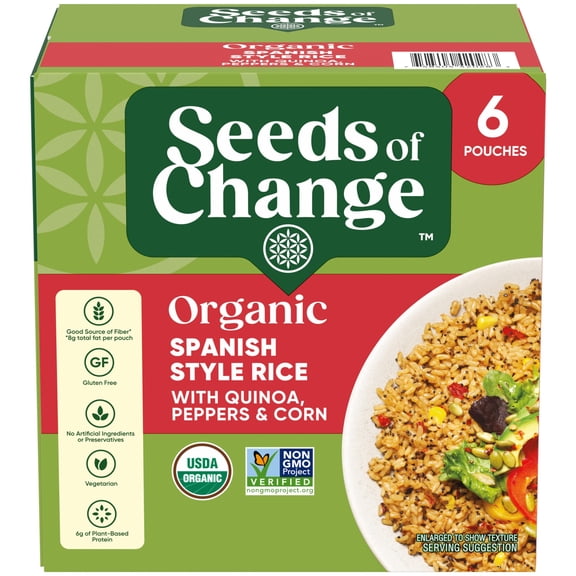Seeds of Change Organic Spanish Rice , 8.5 oz., 6 pk.