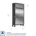 thumbnail image 9 of Seville Classics UltraHD Stacking Top Cabinet, 48” W x 18” D x 18.5” H, 9 of 18