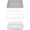 thumbnail image 8 of GE Digital Stainless Steel Air Fryer Toaster Oven & Accessory Set, 8 of 8