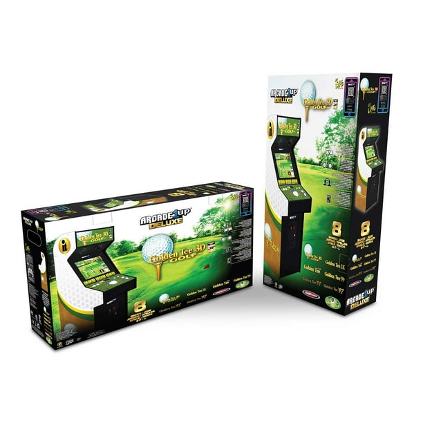 Arcade1Up Golden Tee 3D 35th Anniversary Deluxe Arcade Machine