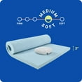 thumbnail image 2 of Sealy Dreamlife 3" Gel Memory Foam Mattress Topper and Cover, 2 of 9