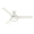 thumbnail image 1 of Hunter 52" Aker Indoor Rated Ceiling Fan with LED Light Kit and Pull Chain, Assorted Colors, 1 of 8