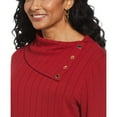 thumbnail image 3 of Rafaella Women's Cowl Neck Top, 3 of 5