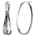 thumbnail image 1 of Double Curve Hoop Earrings in 14K Gold, 1 of 4