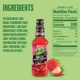 thumbnail image 5 of Zing Zang Strawberry Margarita-Daiquiri Mixer, 32 fl. oz. bottle, 6 pk., 5 of 9