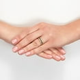 thumbnail image 5 of Blue Sapphire and Diamond Band Ring in 14K Gold, 5 of 6