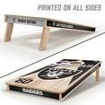 thumbnail image 2 of YouTheFan Las Vegas Raiders 2'x4' Cornhole Board Set, 2 of 6