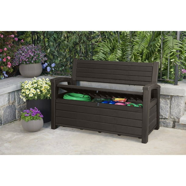 Keter Hudson Plastic Storage Bench - Samsclub.com