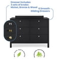 thumbnail image 4 of Delta Children Brooks 6 Drawer Dresser with Interlocking Drawers, Choose Color, 4 of 11