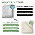 thumbnail image 5 of NIGHT 5-Pack Raw Silk Face Washcloths, All Skin Types, 5 of 6