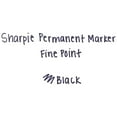 thumbnail image 5 of Sharpie Fine Permanent Marker, Black 5 ct., 5 of 6