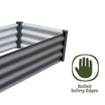 thumbnail image 6 of The Organic Garden Co Hakea 4' x 2' x 1' Metal Rectangle Garden Bed, 6 of 9