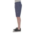thumbnail image 3 of IRON Clothing Co Men's Flex Waistband Stretch Twill Multi Pocket Cargo Short, 3 of 5