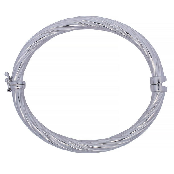 Twisted Bangle Bracelet in Sterling Silver - Samsclub.com