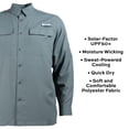 thumbnail image 2 of Habit Men's Long Sleeve 50+ UPF Fishing Shirt, 2 of 8