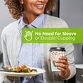 thumbnail image 4 of Dixie to go Insulated Paper Cups, Choose Size, 4 of 7