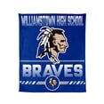thumbnail image 1 of Logo Brands Williamstown High School 60"x70" Super Plush Blanket, 1 of 1