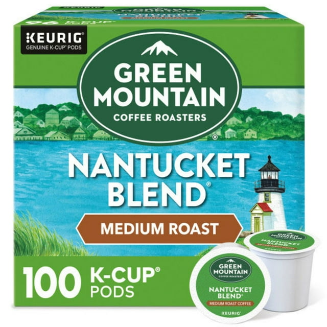 Green Mountain Coffee K-Cup Pods, Nantucket Blend, 100 ct.