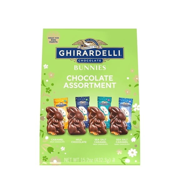 GHIRARDELLI Chocolate Bunnies Assortment, 15.2 oz.