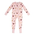thumbnail image 1 of Angel Dear Baby Girls Convertible Zipper Romper, 1 of 4