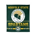 thumbnail image 1 of Logo Brands Norfolk State Spartans 60"x70" Super Plush Blanket, 1 of 7