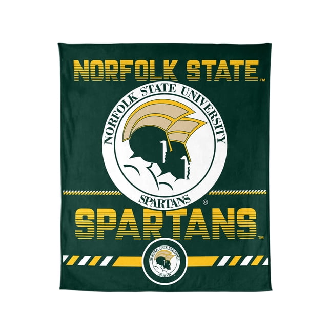 Logo Brands Norfolk State Spartans 60"x70" Super Plush Blanket