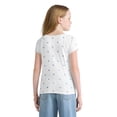 thumbnail image 2 of Levi's Big Girls Jacquard Short Sleeve Knit Top, 2 of 4