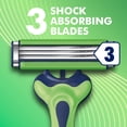 thumbnail image 6 of Gillette Sensor3 Sensitive Men's Disposable Razor, 24 ct., 6 of 8