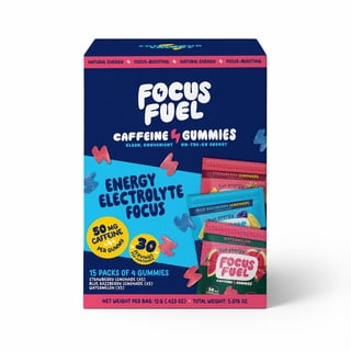 FocusFuel Variety Pack Caffeine Gummies, 4 ct., 15 pk.
