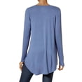 thumbnail image 2 of Hue Women's Long Sleeve Tunic T-Shirt, 2 of 6